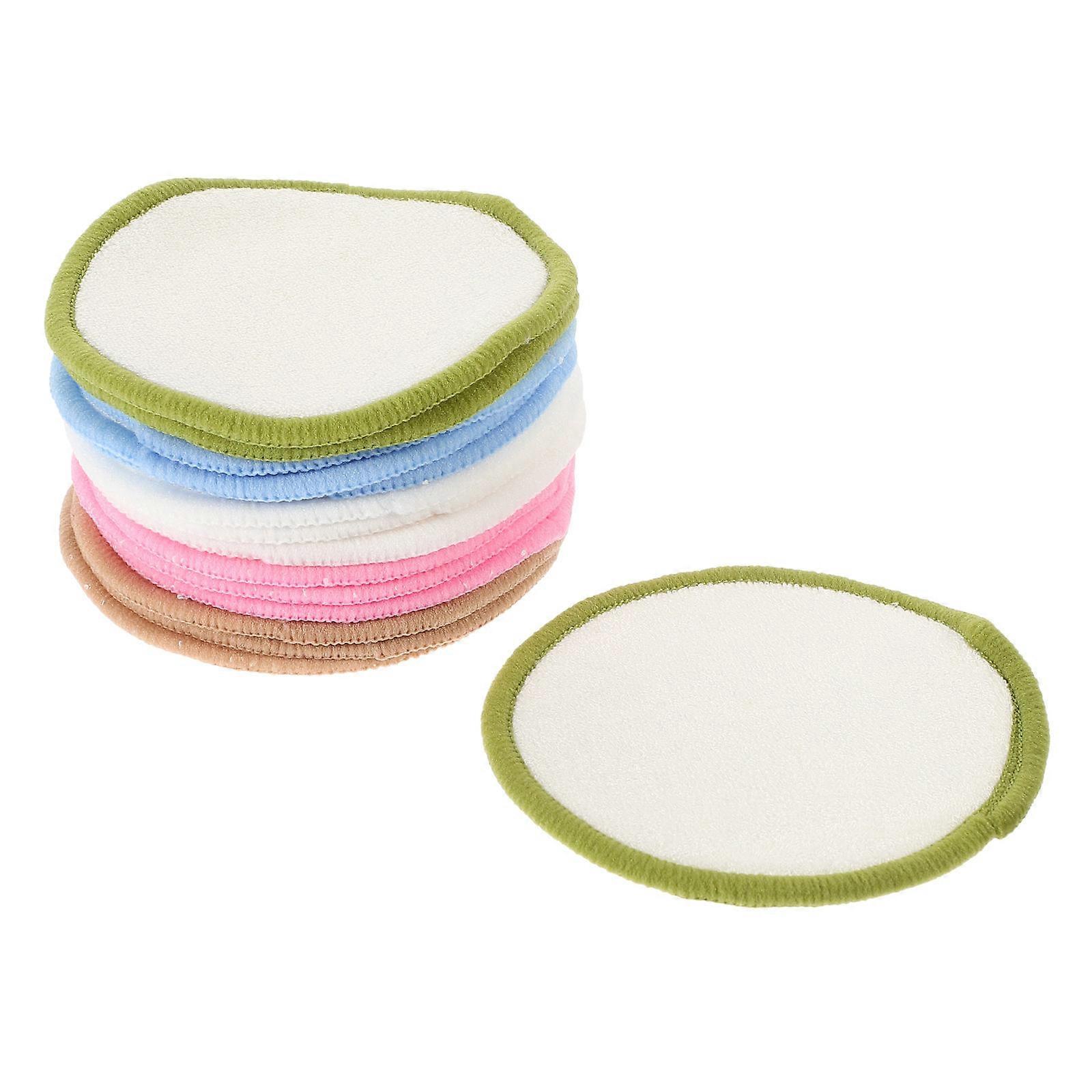 Facial Cleansing 15Pcs Makeup Remover Pads Mixed Skin Bamboo Fiber Suitable For Daily Use Lightweight Design