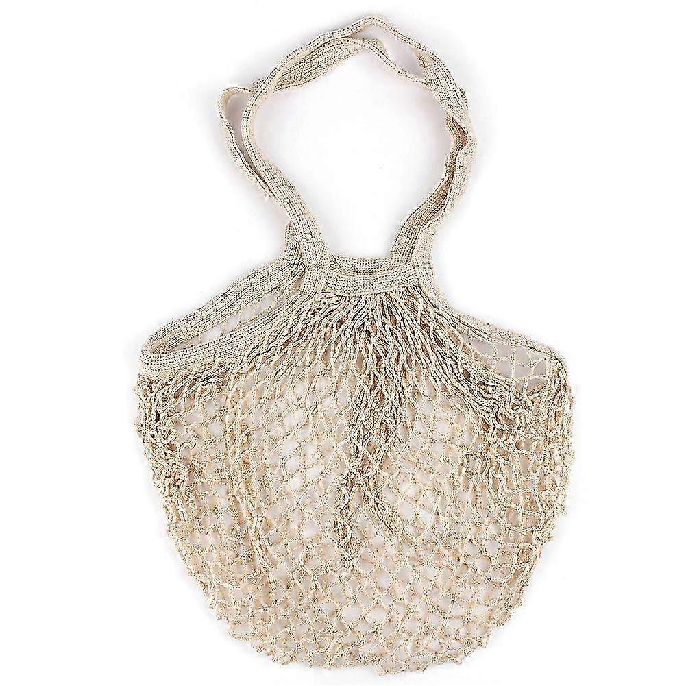 Hollow Mesh Shopping Bag - Woven Reusable Grocery Net for Fruit & Vegetable Storage - Eco-Friendly Tote Bag