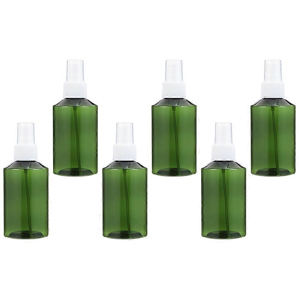 Travel Size Lotion Bottles 6Pcs Empty Plastic Travel Size Bottles Designed for Travel and Business Trip Green Lightweight