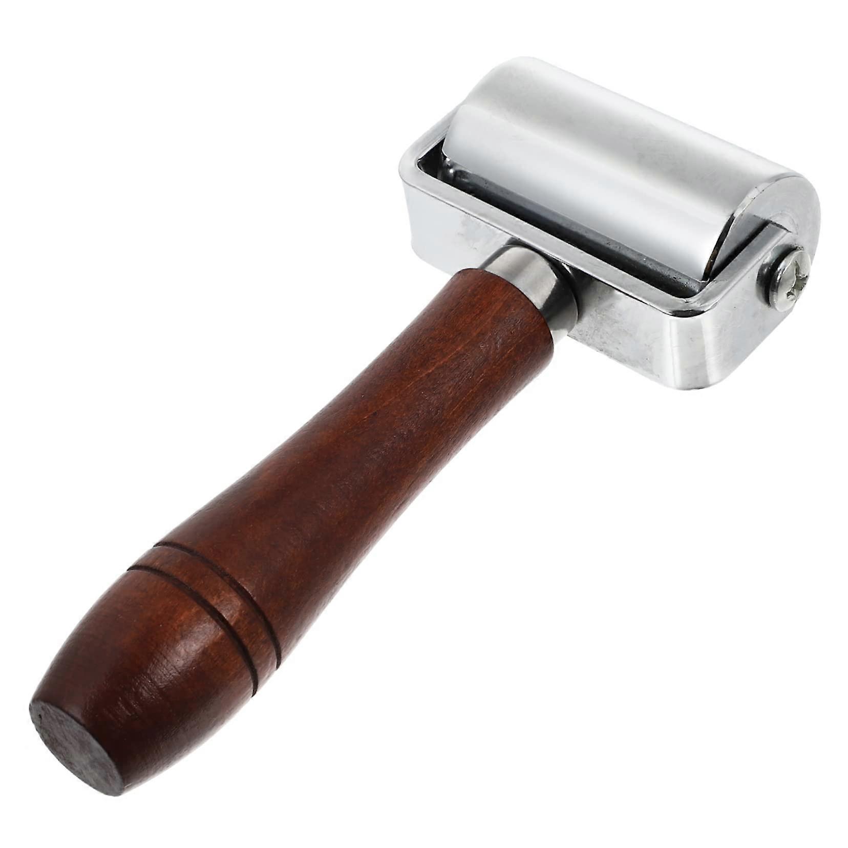 Leather Press Roller Tool for Precise Edge Finishing and Smoothing 6CM