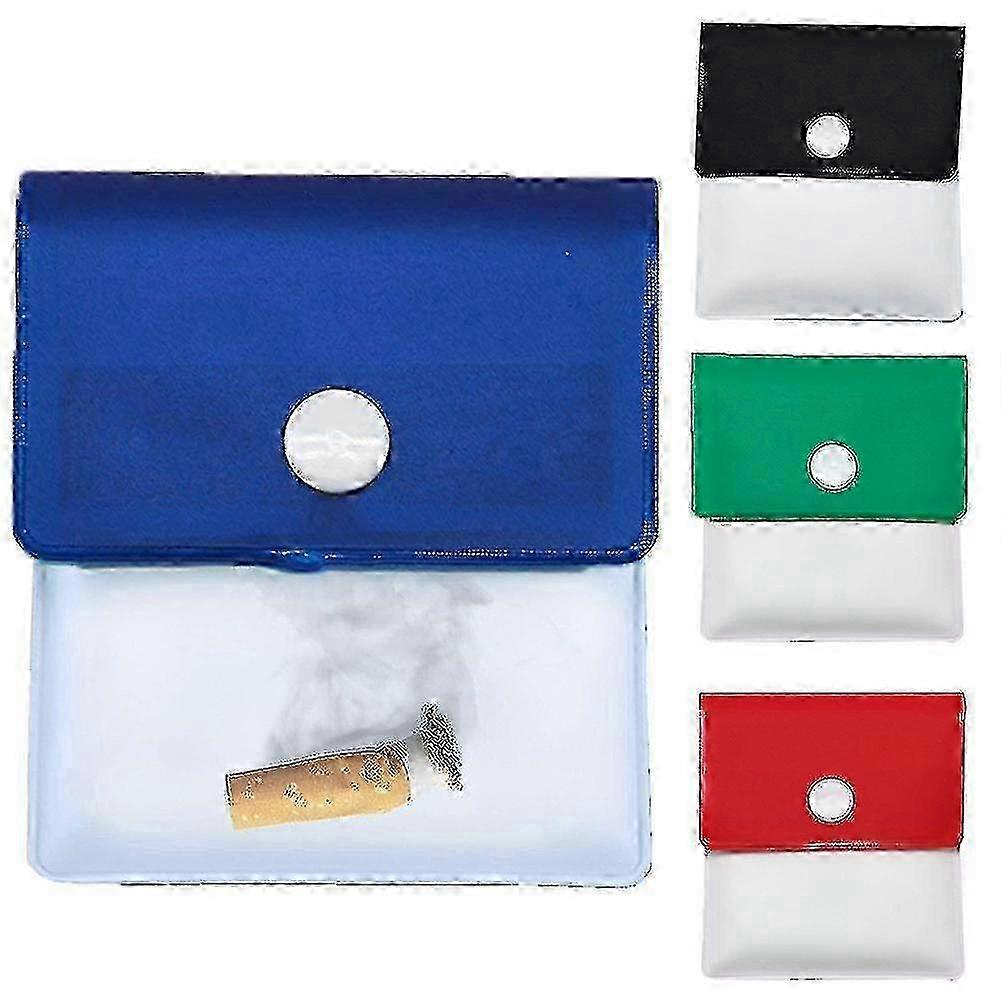 6pcs Compact Ashtray Bag Pouch for Fireproof and Odor-Free Cigarette Ash Storage