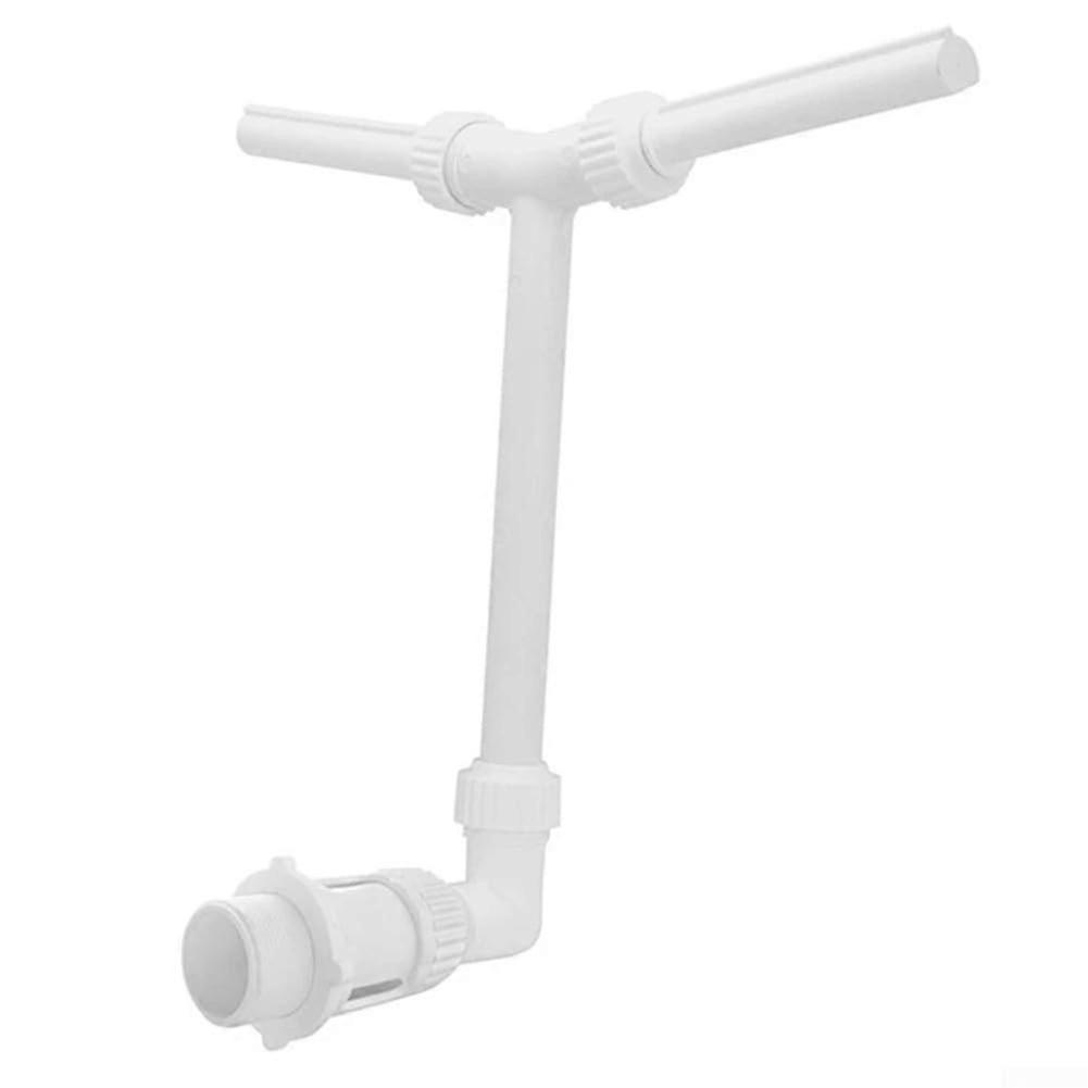 Pool Waterfall Fountain with 2 Fountain Heads Create Relaxation in Your Garden or Pool Area (Double Head)