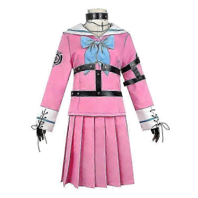 Stylish Miu Iruma Danganronpa V3 Cosplay Costume for Women's Halloween Parties