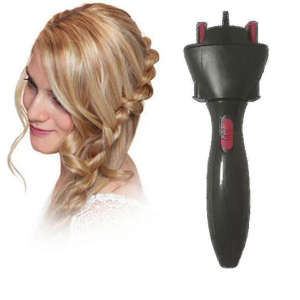 Electric Ladies Lazy Hair Braiding Machine, Automatisk Fletning Machine Braid Curling Hair