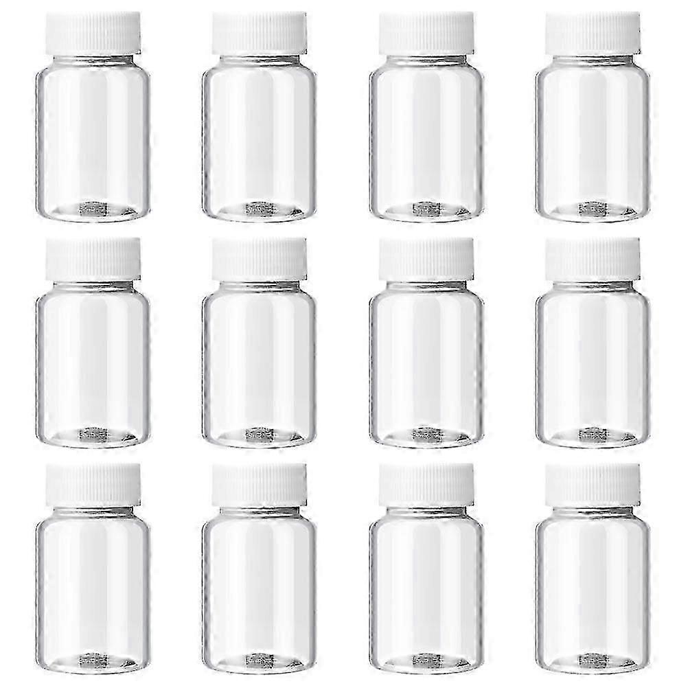 Clear Empty Juice Bottles 12Pack for Homemade Beverages