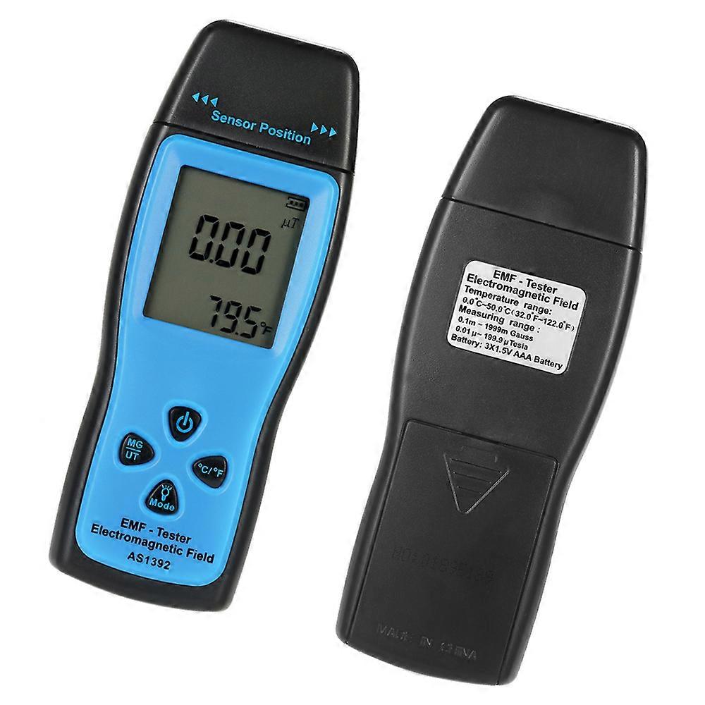 Handheld Mini Digital LCD EMF Tester Electromagnetic Field Radiation Detector Meter Dosimeter Tester Counter
