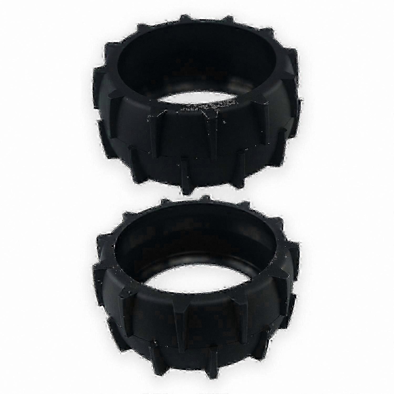 2PCS Rubber Anti-Slip Wheels for Robotic Lawn Mower Replacement Parts A1 Model-Compatible hwy