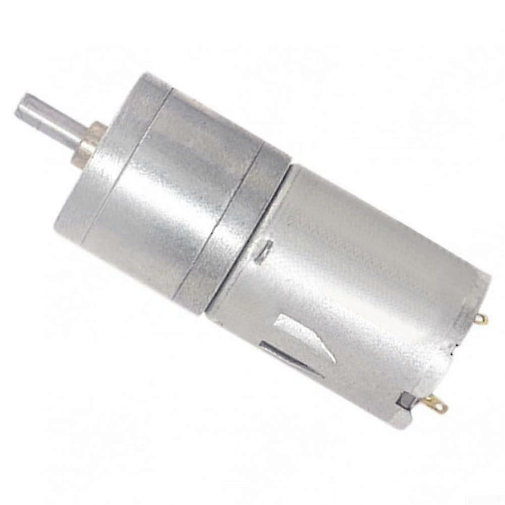 JGA25 370 Electric Gear Motor, Torque, 12 V DC Motor with CW/CCW Rotation, Suitable for Automation and Robotics (26 rpm)