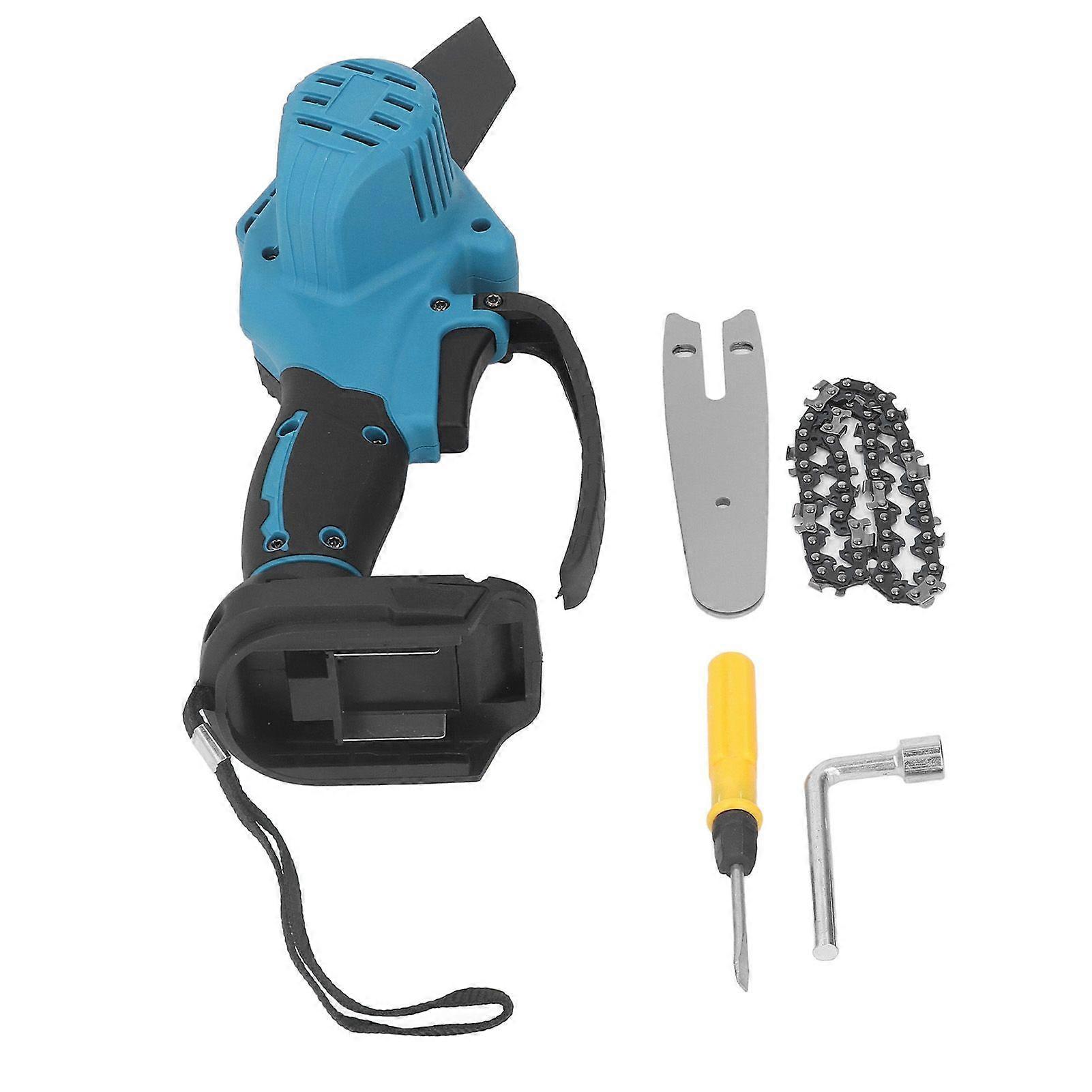 Mini Chainsaw Electric Cordless Handheld Portable Fast Speed Garden Pruning Chain Saw for 18V Battery