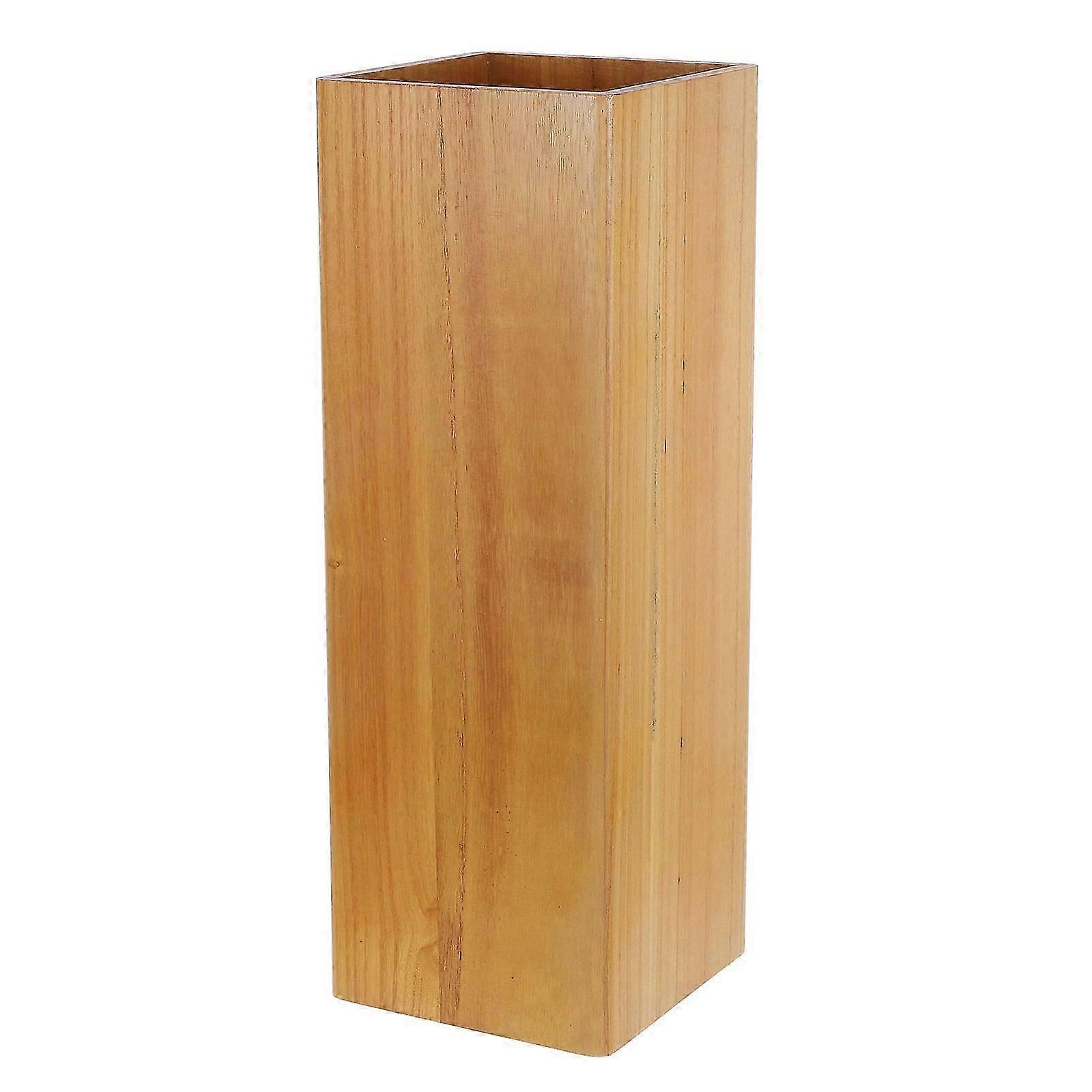 Paraplubak rek hout organizer - parapluhouder voor entree houdt de ruimte netjes 49,50x17,50x17,50cm