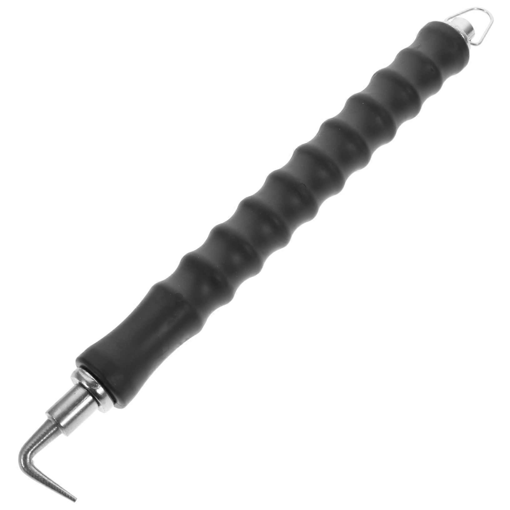 Tie Wire Twisting Tool Bent Hook LaborSaving Skid Handle Black Finish