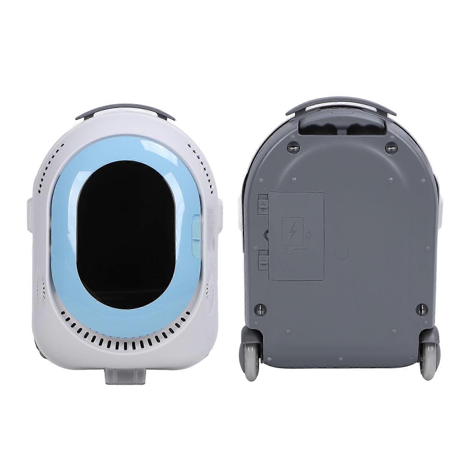 Cat Backpack Carrier Blue PC Material Soft Lighting Ventilation