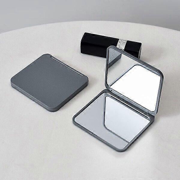 Double-sided folding mirror, 1 piece, portable and multi-angle for makeup