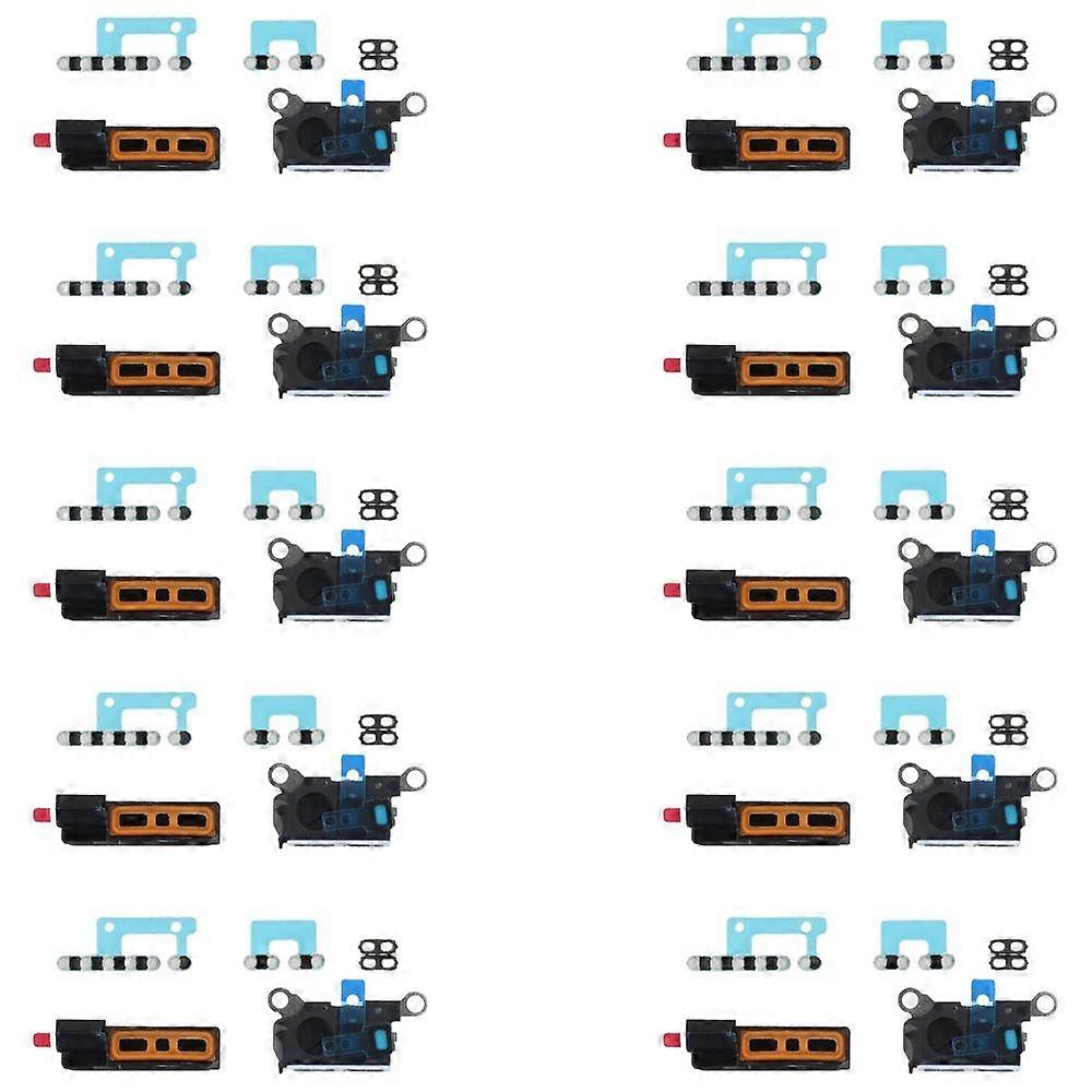 For iPhone 16 Pro Max 6 in 1 Speaker Dustproof Mesh Set