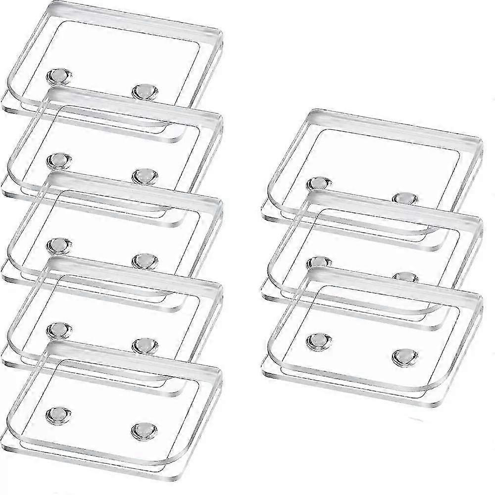 No-Drill Self-Adhesive Shower Curtain Clips, Splash Guard Holders