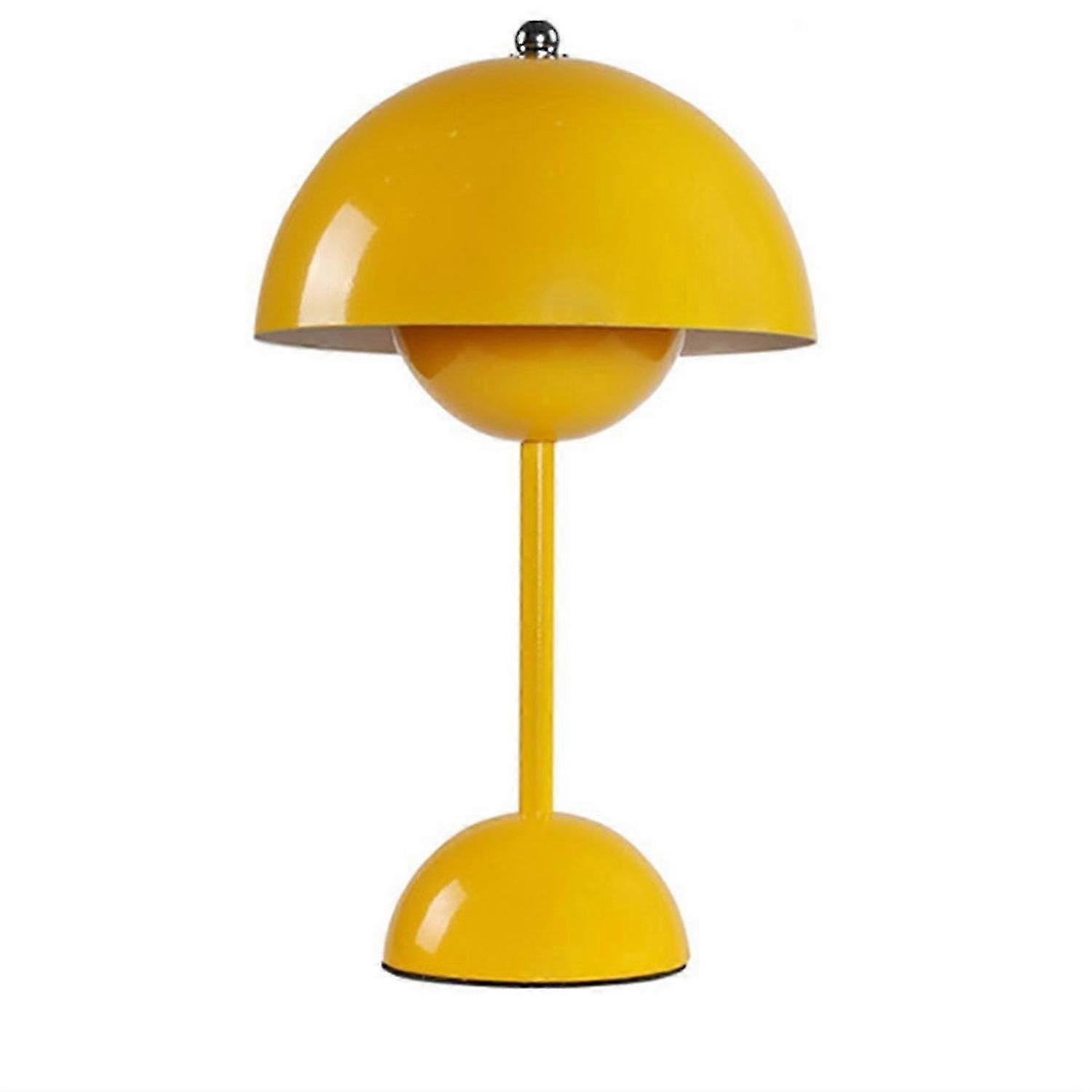 Mushroom Flower Bud Rechargeable LED Table Lamp Desk Night C