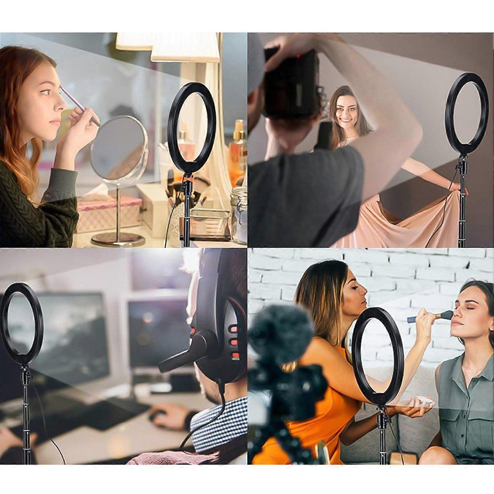 10inch 26cm LED Ring Light with Tripod Remote Shutter for Video