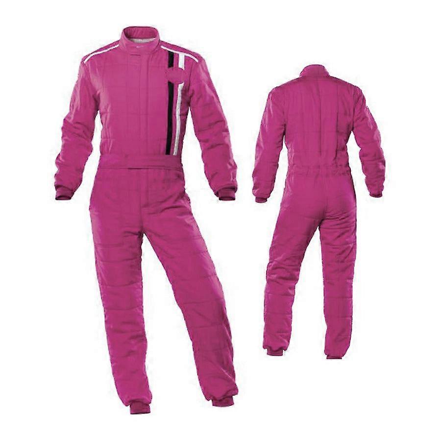 Kart Racing Men/women Pink Suit  Nd-054