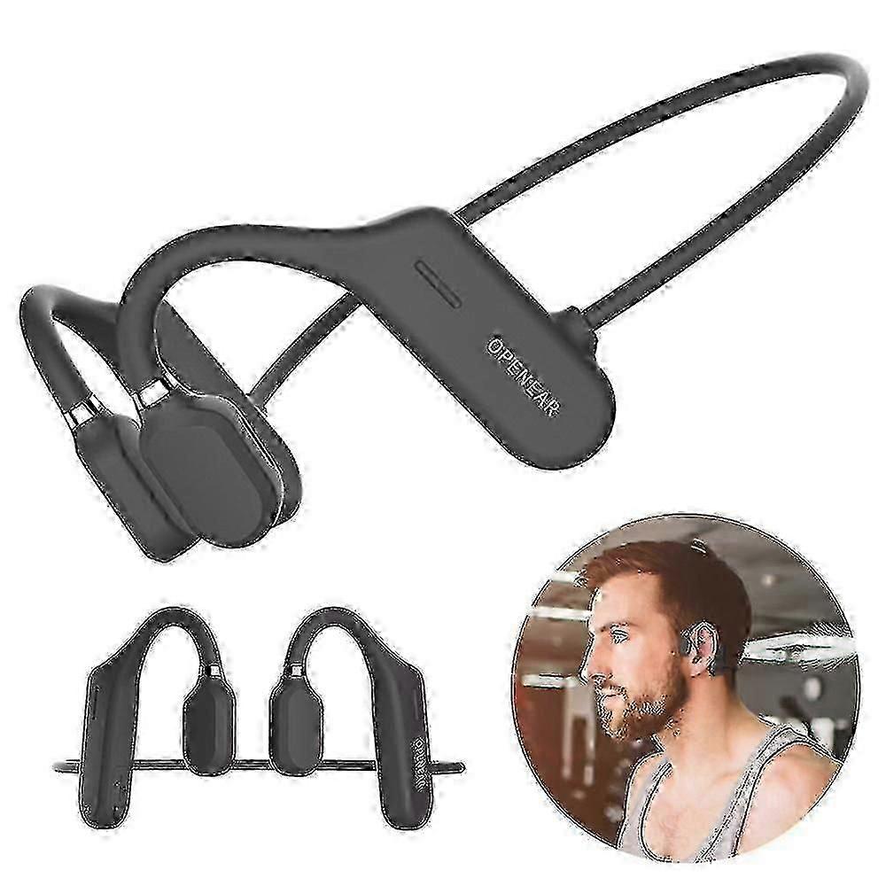 Bone Conduction Headphones Bluetooth Open Ear Wireless Hifi Stereo Headset For Sports Cycling Running Driving Gym New Arrival