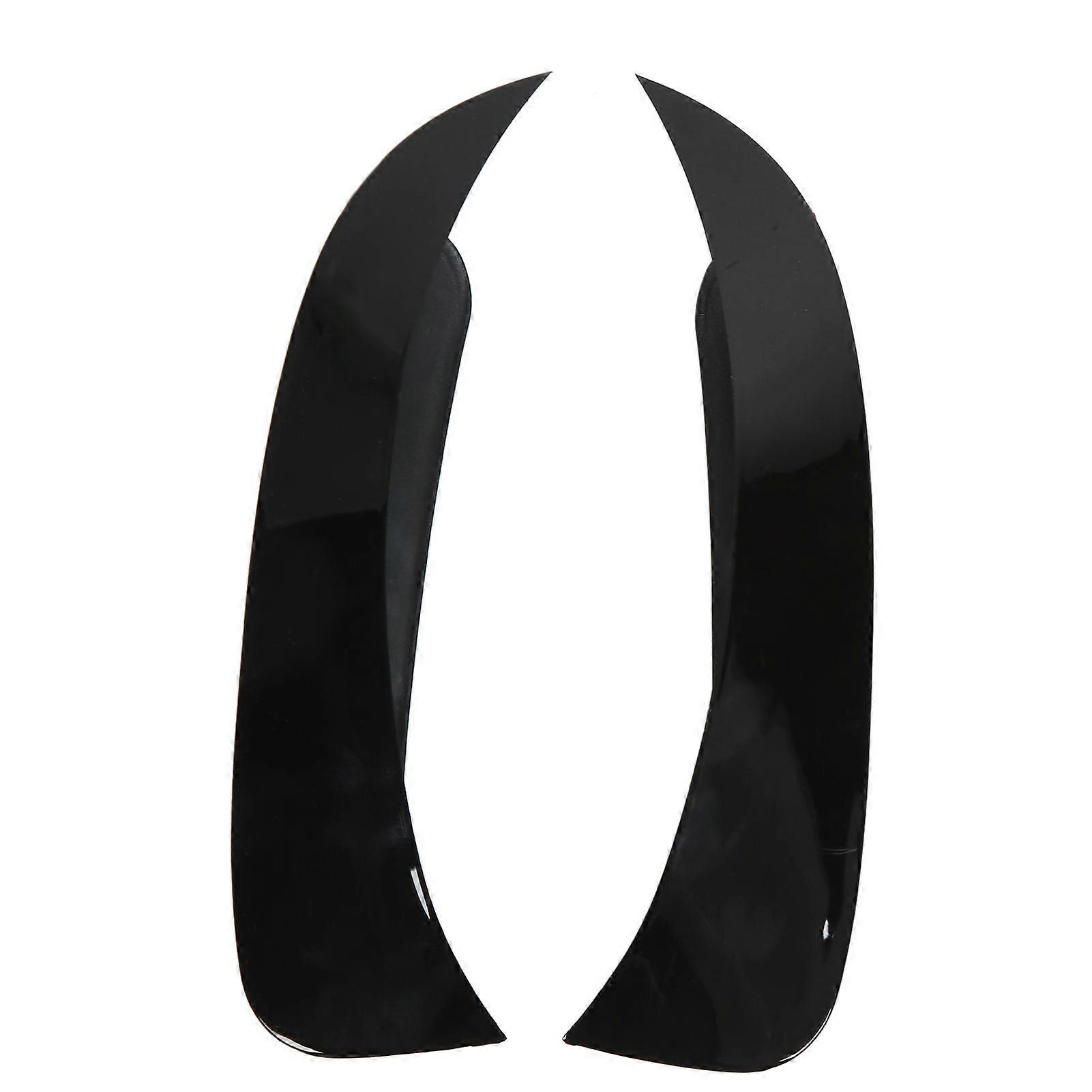 2pcs Glossy Black Rear Bumper Spoiler Fins Replacement for Mercedes GLA Class X156 GLA200 260 GLA45 AMGLine 20132019