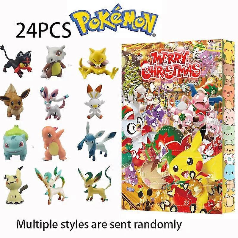 2025 Pok��mon Pok��mon Advent Calendar Blind Box 24 Halloween Countdown