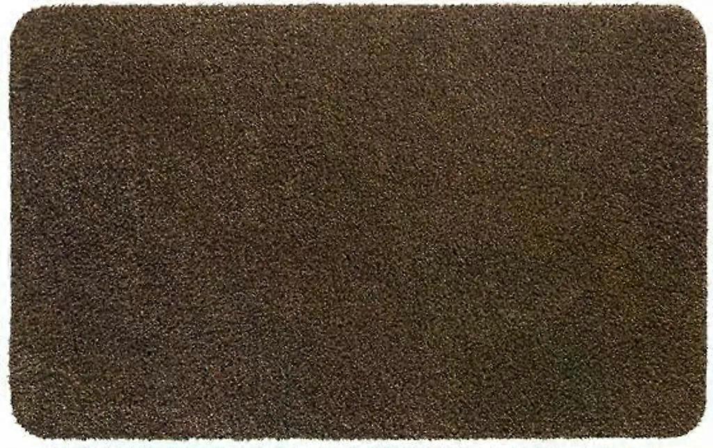 Hamat Aqua Stop washable doormat 50x80cm brown