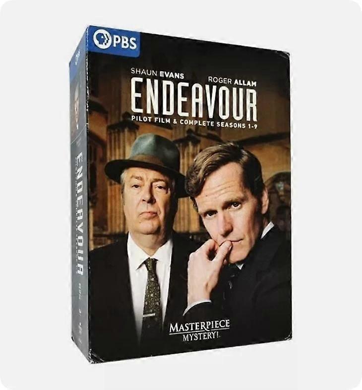 New Box Masterpiece Mystery: Endeavour Seizoen 1-9 Engelse versie DVD Complete TV-serie 20-Disc