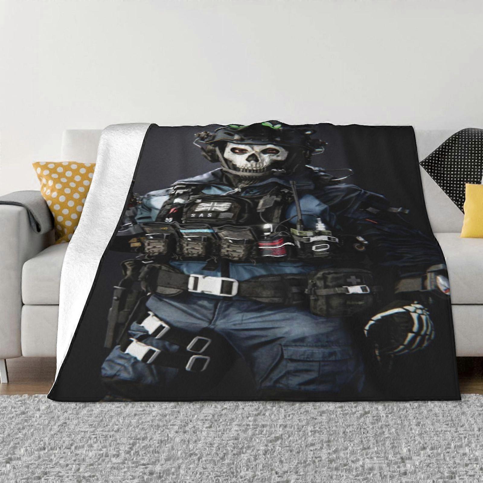 n1199 Call of Duty Decke Super Soft Throw Decke, warme leichte Plüschdecken ju1199