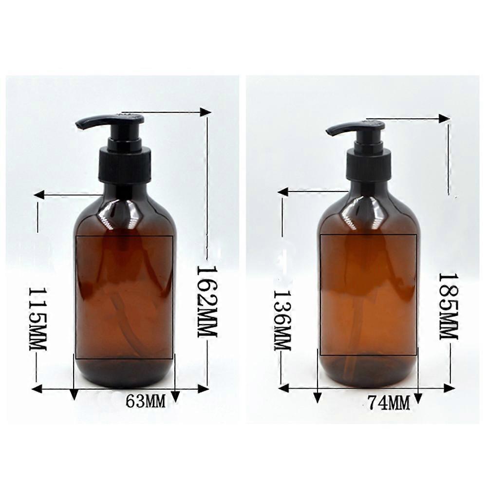 Lotion Bottle Pump Dispenser for Storage Use 6Pcs Green Portable Bottles