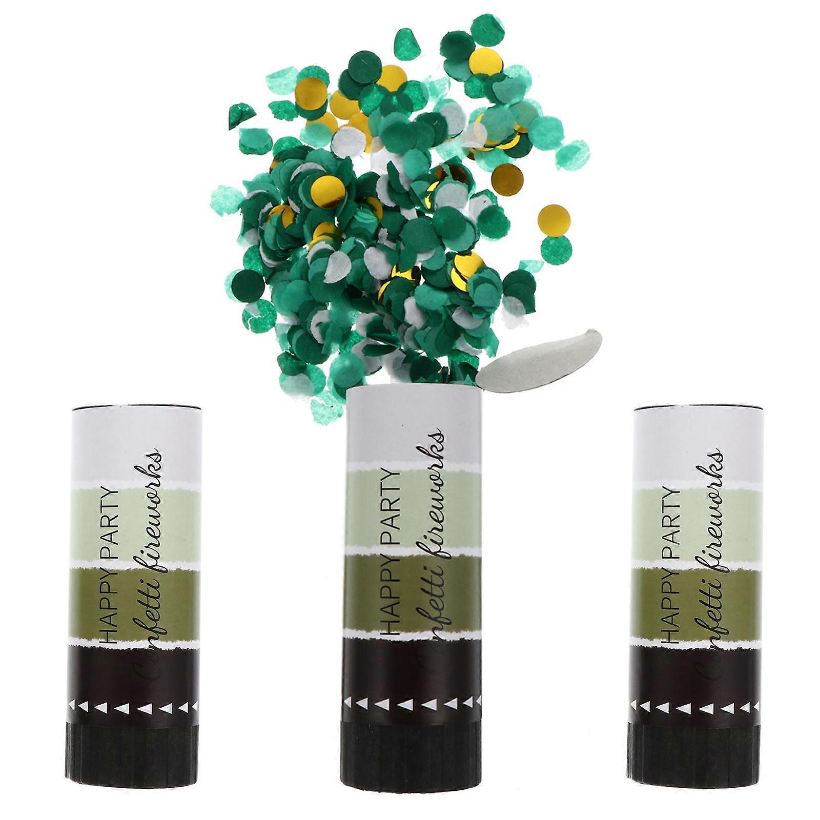 Spring Confetti Tube Handheld Confetti Tubes for Wedding 3Pcs Party Decor