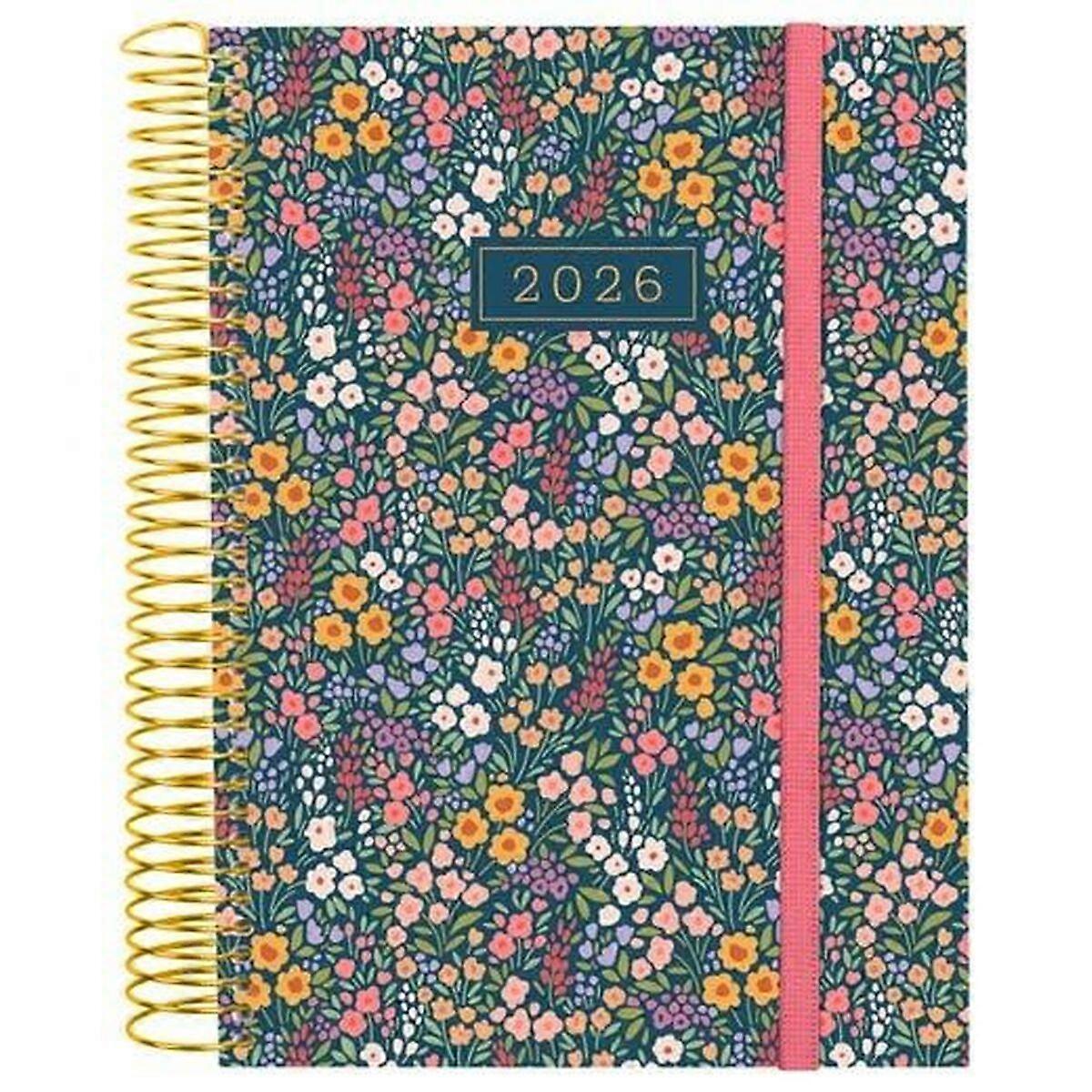 Diary Finocam DESIGN COLLECTION Flora A5 15,5 x 21,2 cm 2026