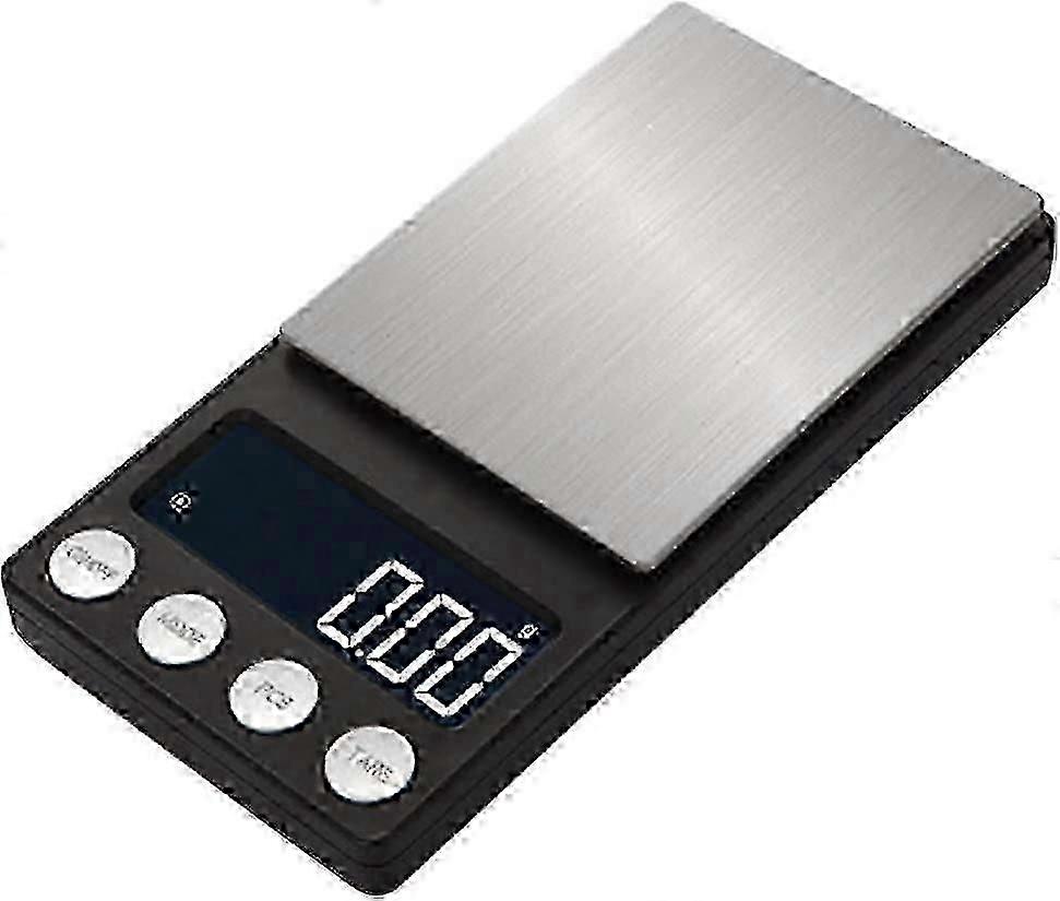 Digital Milligram Scale 50 X 0.001g - Mini LCD Digital Pocket Lab Weight Scale Electronic Jewelry Scale With Weighing Pans Tray(500g/0.01g)