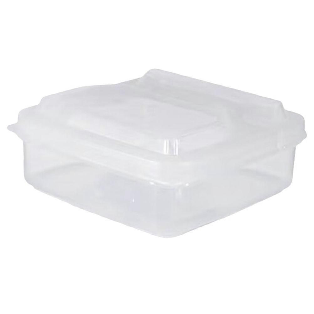 Kitchen Fresh-Keeping Box Cheese Box For Fridge Food Storage Prevent Dust Keep Fresh 1Set Transparent PP
