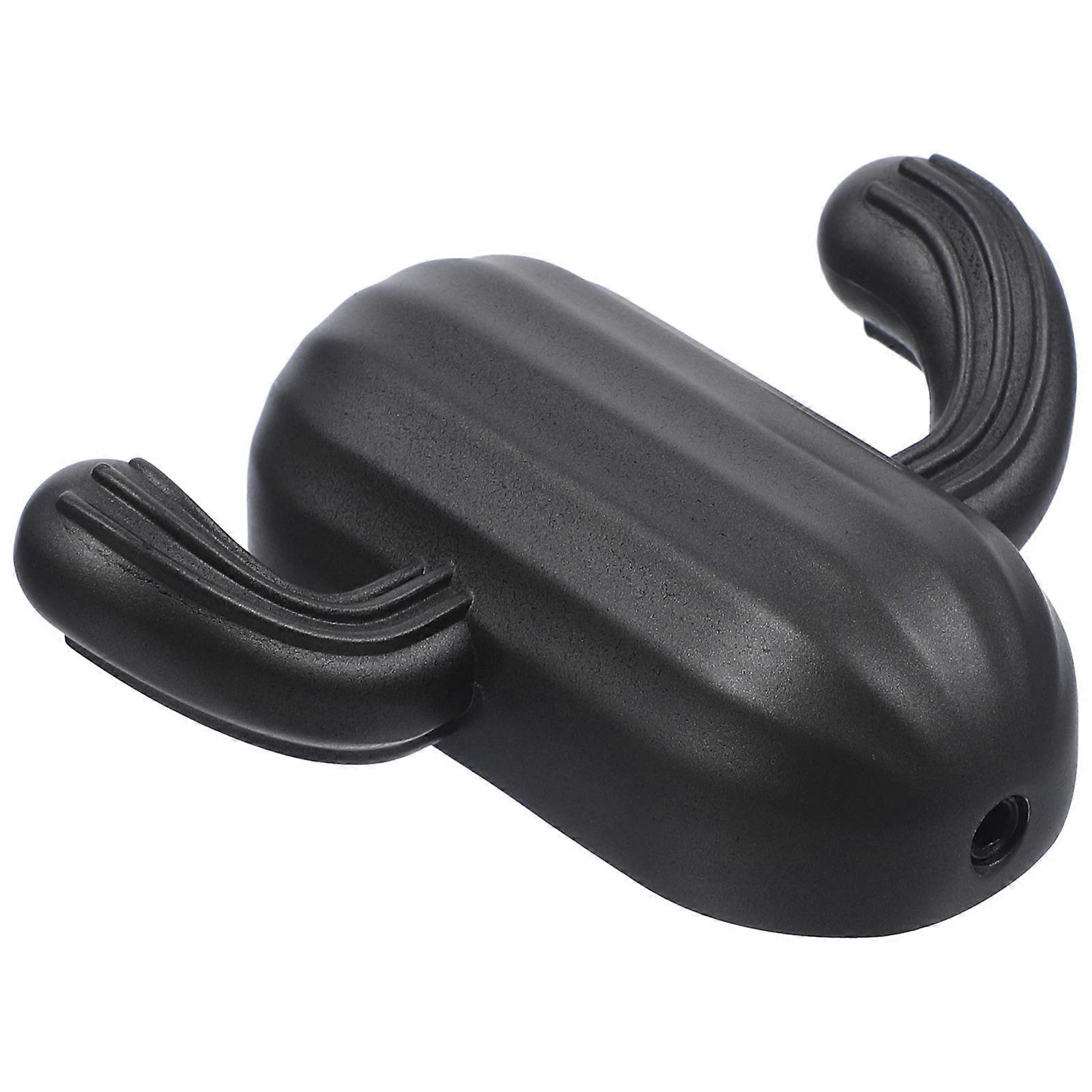 Storage Hanger Cactus Shaped Hook for Wall 2Pcs Dark Grey Key Holder