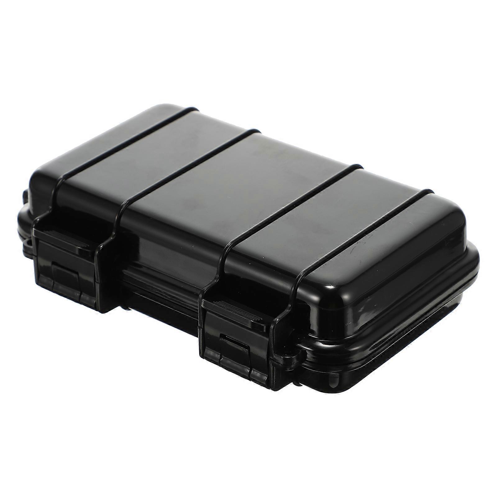 Waterproof Shockproof Storage Box for Camping and Fishing Enthusiasts Constructed with Environmentally Friendly Abs 1Pcs