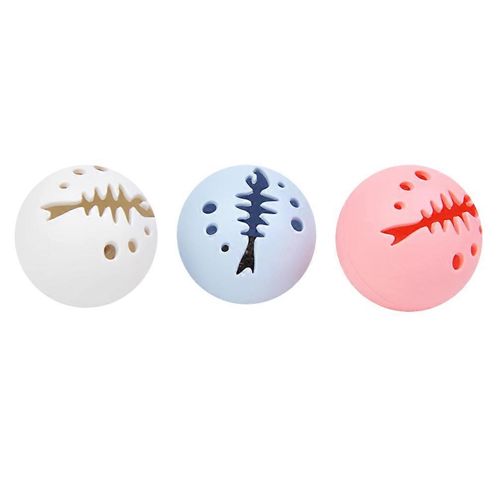 Pet Bell Toy Assorted Color for 9Pcs Catnip Ball Kitten Toys