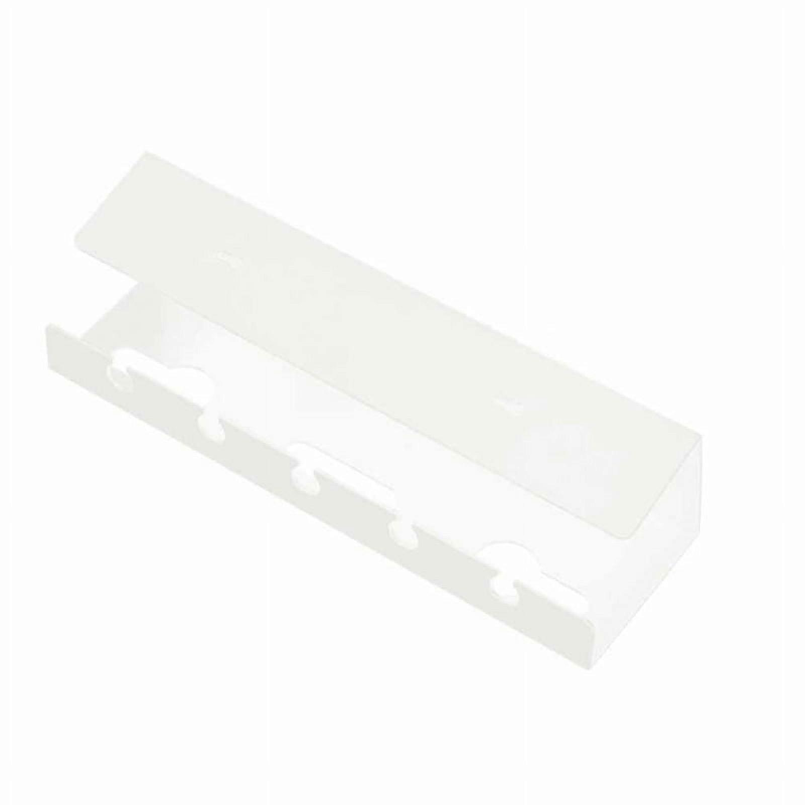 Under Desk Cable Management Cable Tray (White)