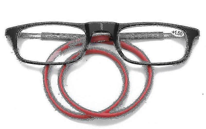 Lunettes de lecture Tr Absorption magnétique Col suspendu Lecteurs funky Lunettes