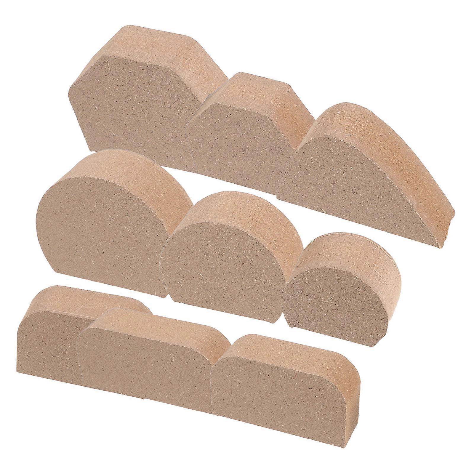 Small Mug Handle Forms Crafting Aid Unique Designs Suitable For Students DIY Lovers 9Pcs