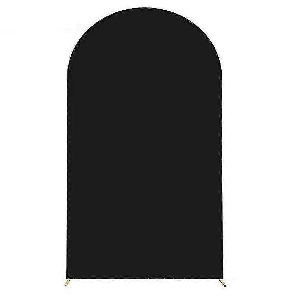 6FT U-Shape Arch Frame Stand with 80x180cm Elastic Cover for Wedding and Birthday Events