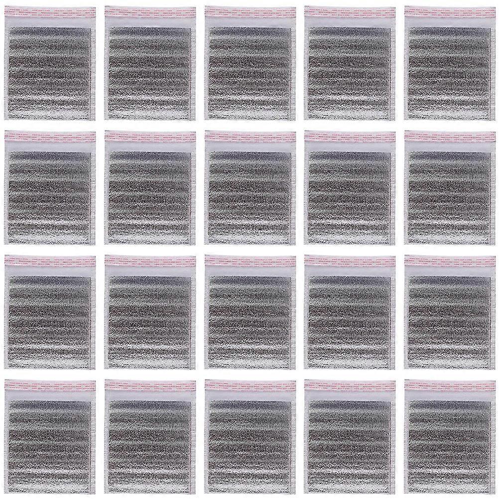 Storage Bag Heat Insulation Bags for Storage 20Pcs Practical Silver