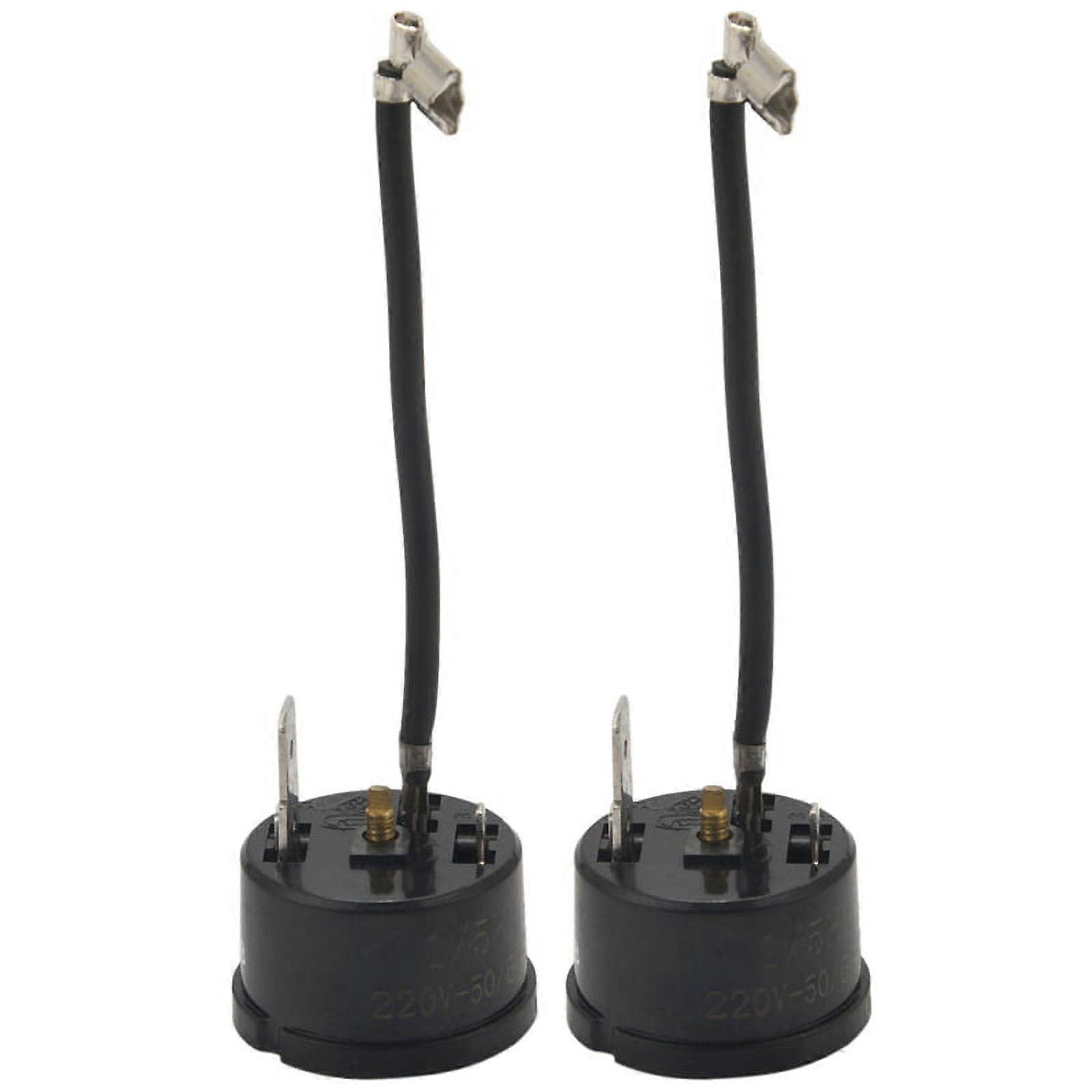 2Pcs 1/5HP 150W Refrigerator Thermal Overload Protector Compressor Replacement Part for Mini Refrigerator, Wine Center