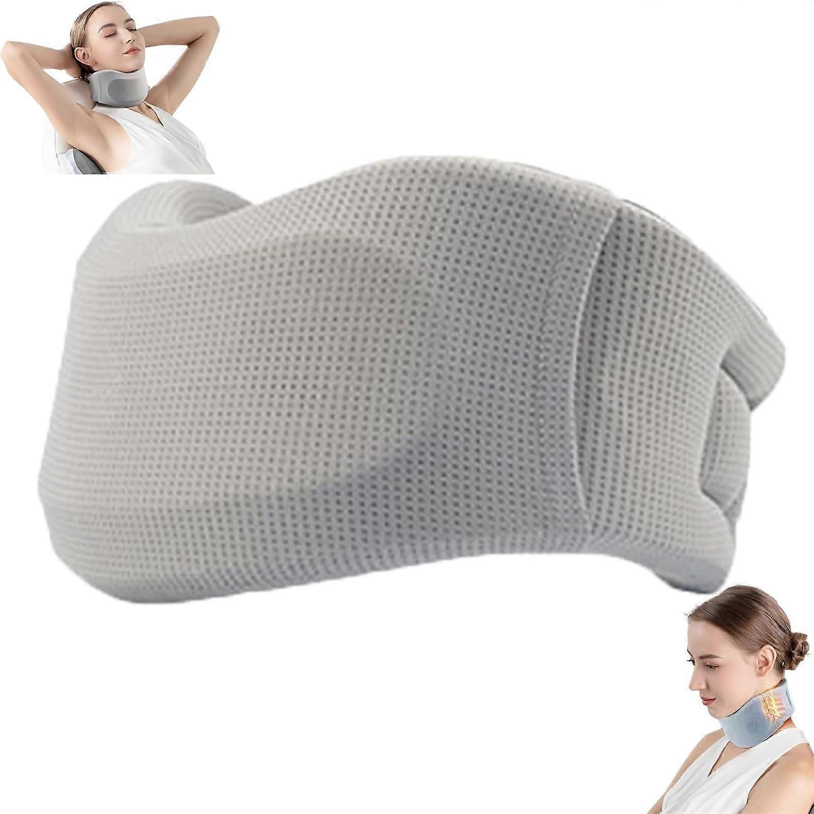 Neck Brace 2024 Upgrade Soft Foam Neck Support for Sleeping Anti-Snore Neck Pain Relief Elastic Design