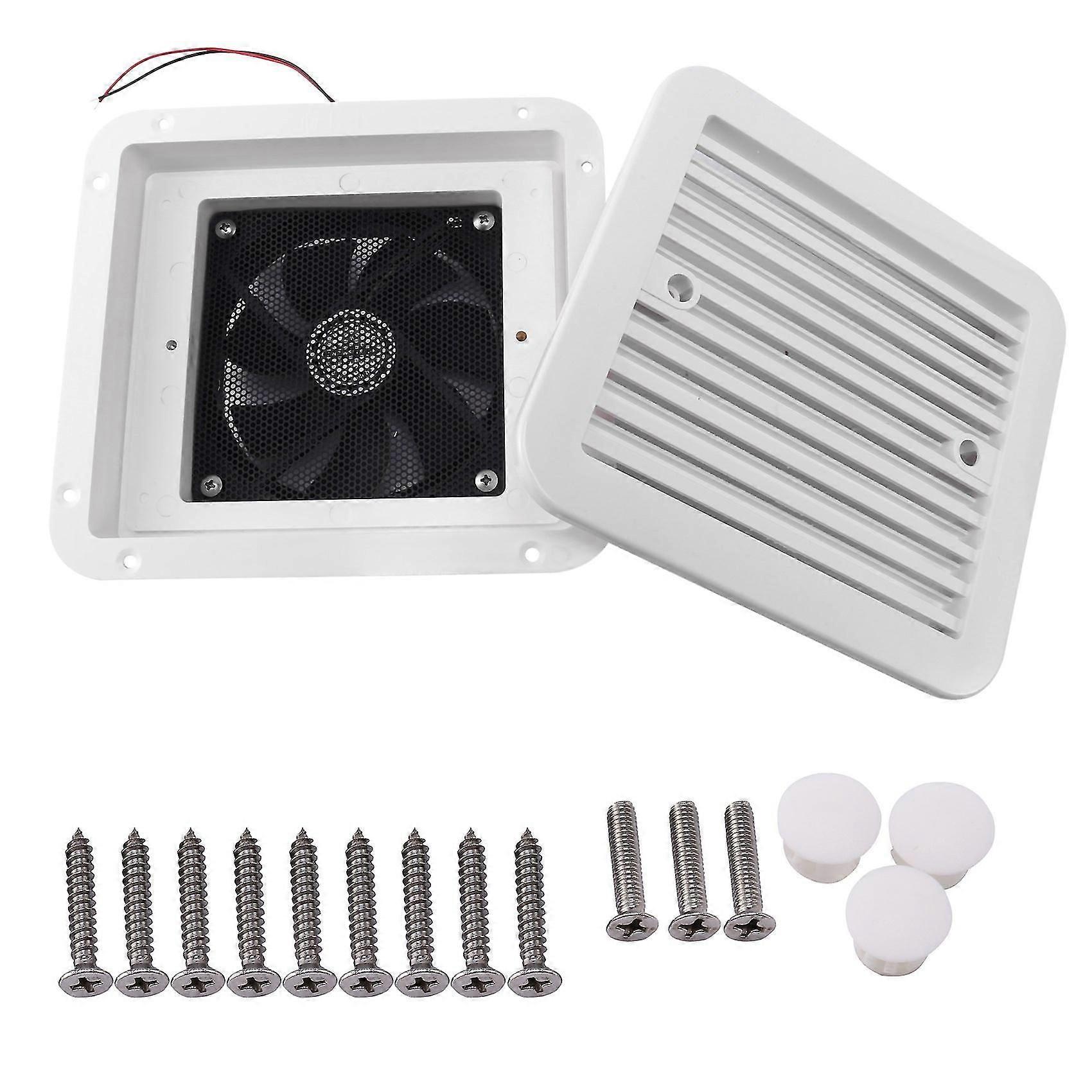 مروحة عادم تبريد سقف مقطورة RV عالمية 12 فولت فعالة لتثبيت السقف