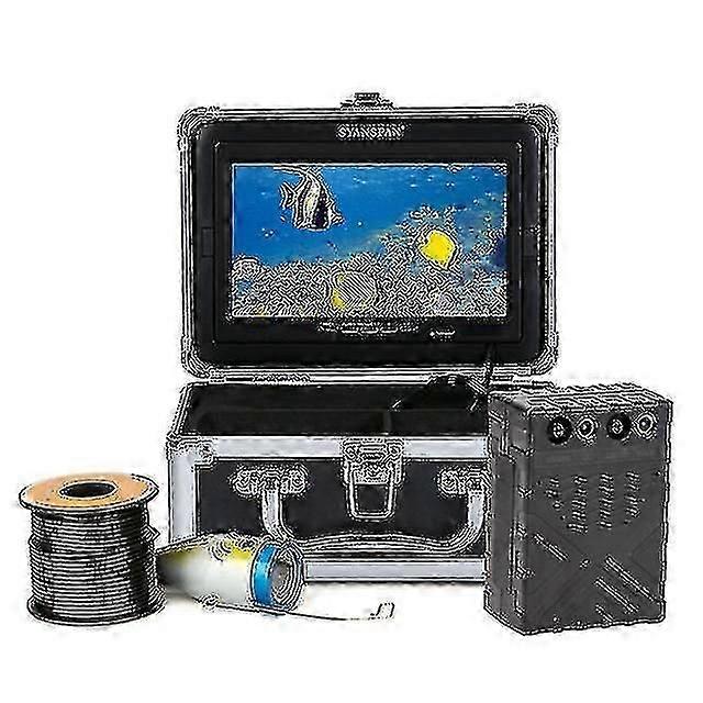 Underwater Fishing Camera Ip68 Waterproof Fish Finder With 12leds 7inch/9inch Lcd Display 15m/30m/50