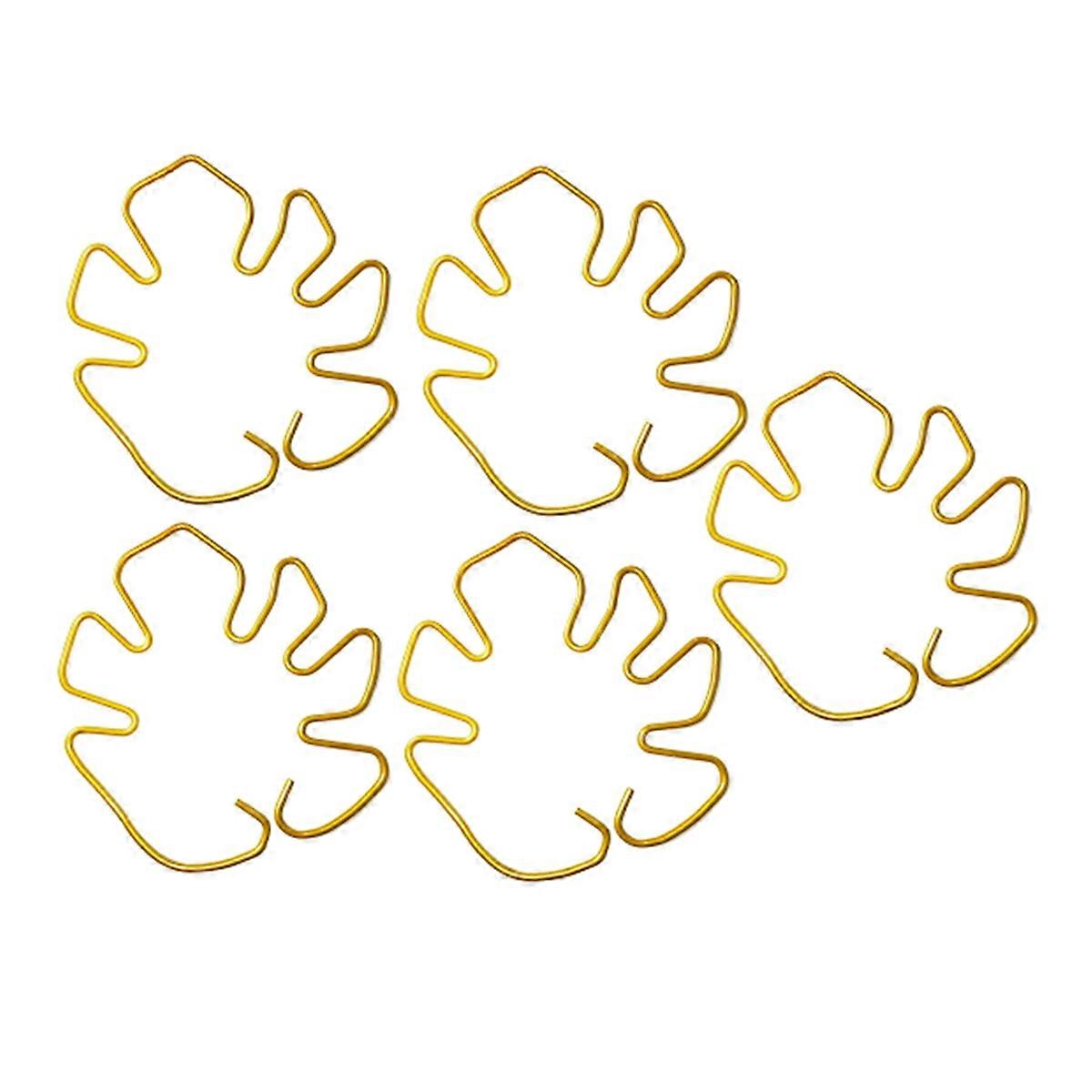 Monstera Stem Support 5pcs Plant Support System for Monstera & Turtle Shell Plants-Quality Leaf Clamps