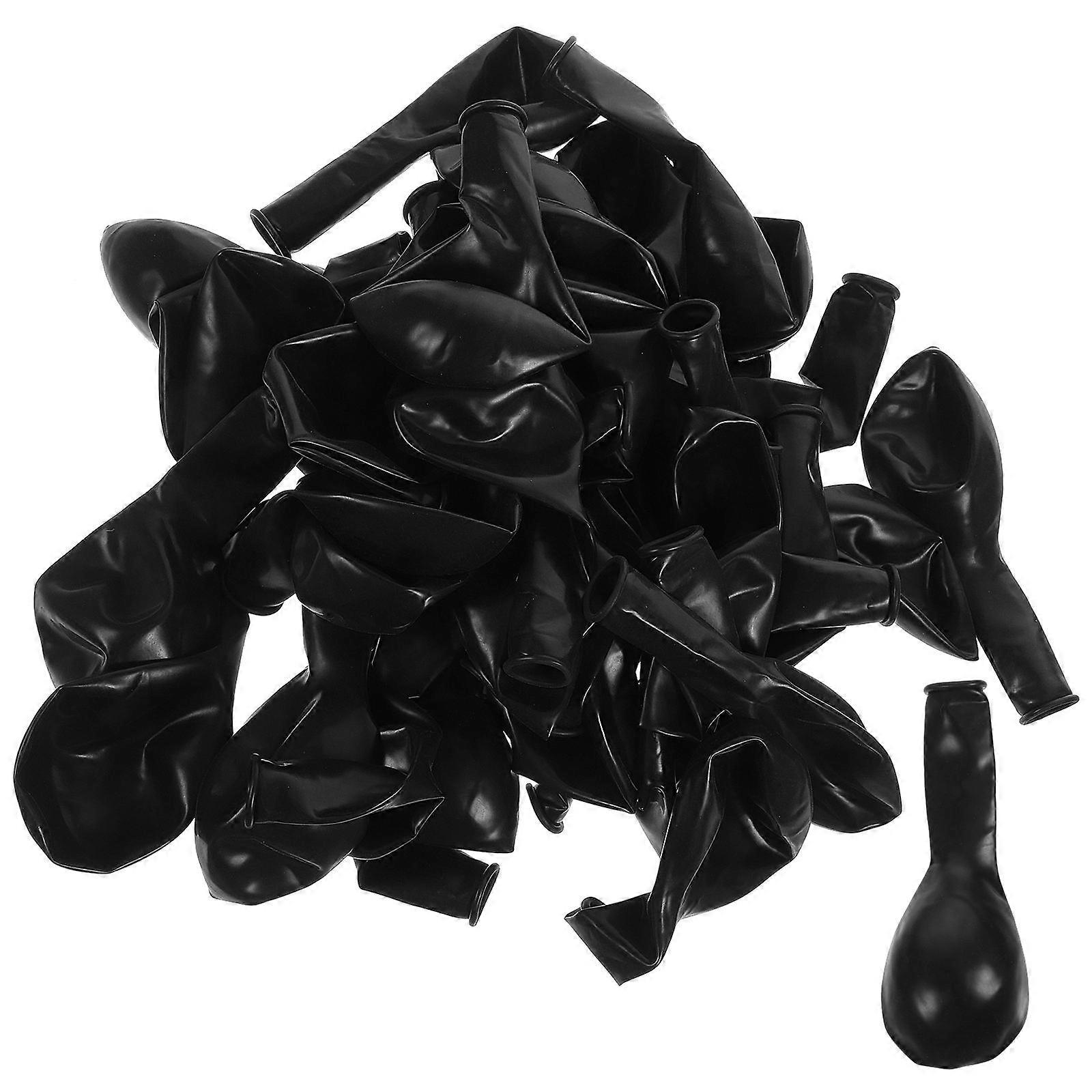 Decorative Party Balloons 400 Pcs Black Latex Ideal For Engagements And Anniversaries Versatile For Various Celebration Themes