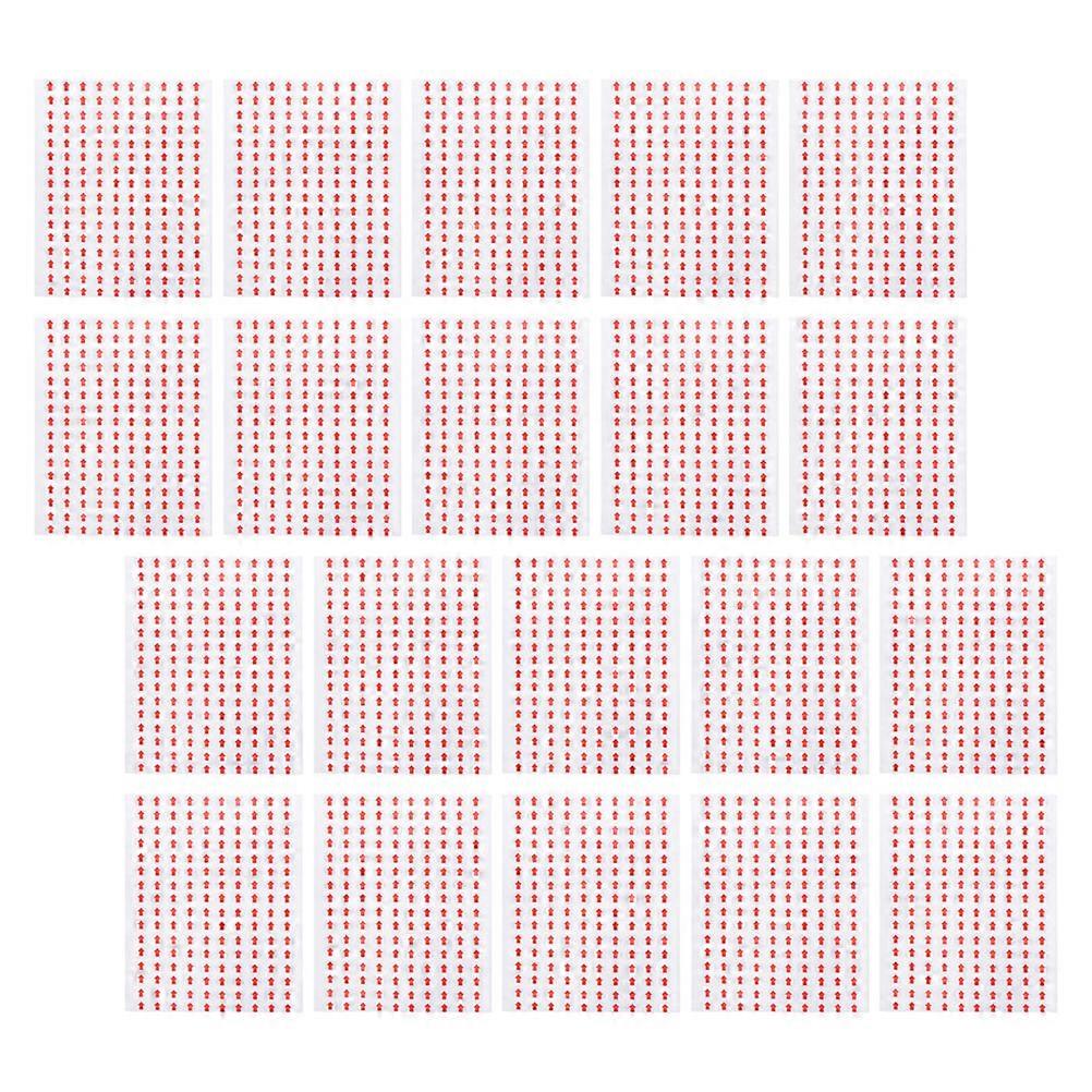 Direction Stickers Arrow Labels for Marking with 180 Sheets Adhesive Multi Color