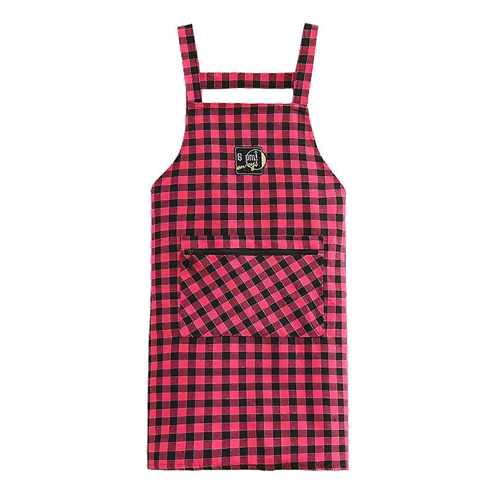 Cooking Apron H-shape Shoulder Strap Large Coverage Kitchen Apron For Baking