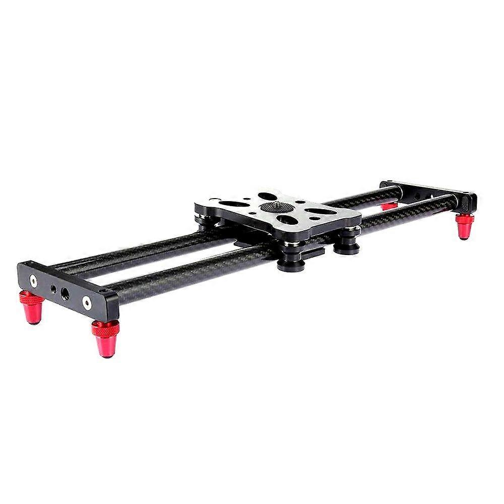 40-CF-SL Dolly Camera Slider 40cm Carbon Fiber Camera Track Stabilizer Rail for DSLR, Mobile Phone, with Bag